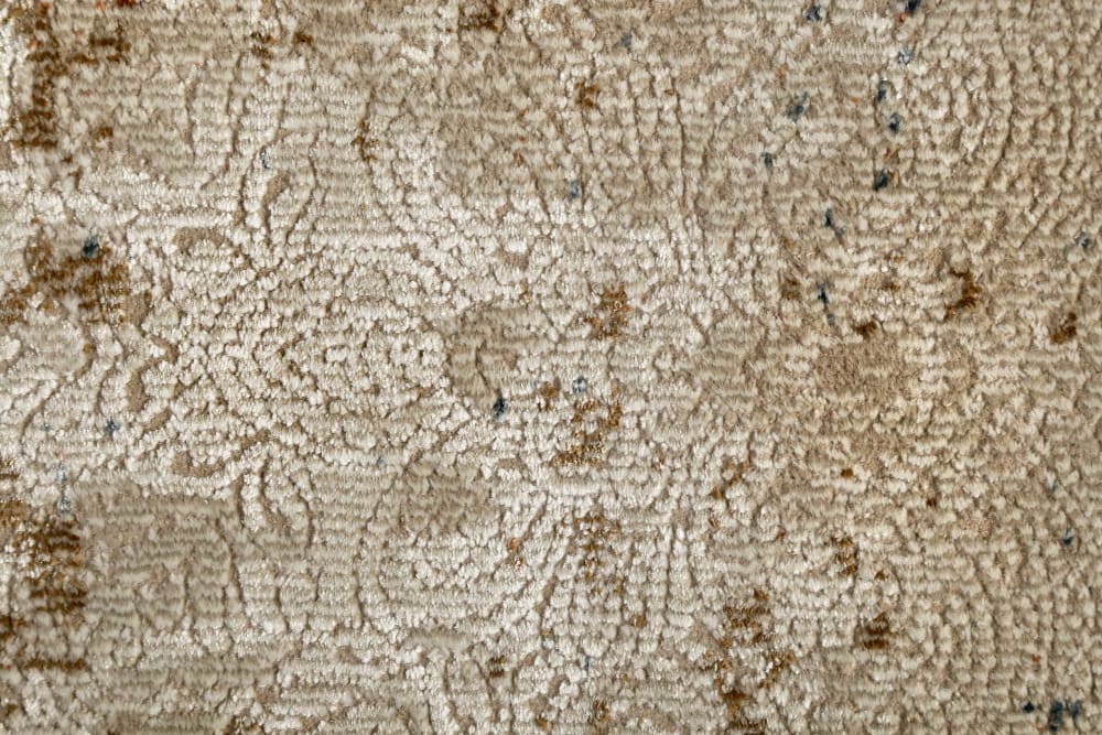 Tapis tissé baroque vintage avec relief beige brique bleu 225x160 — vue 4