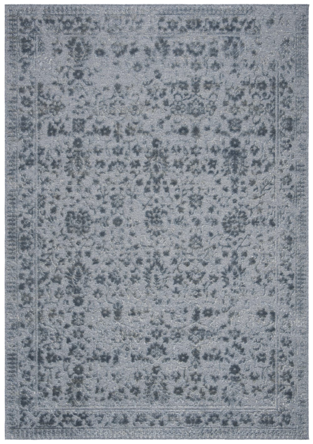 Safavieh Geometrisch Viskose-Teppich in Blau, 152 x 229 cm style classic chic Blau Viskose