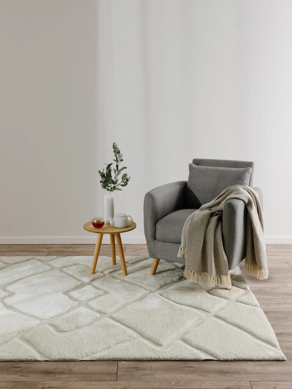 Teppich cream 160x230 - Maisons Du Monde