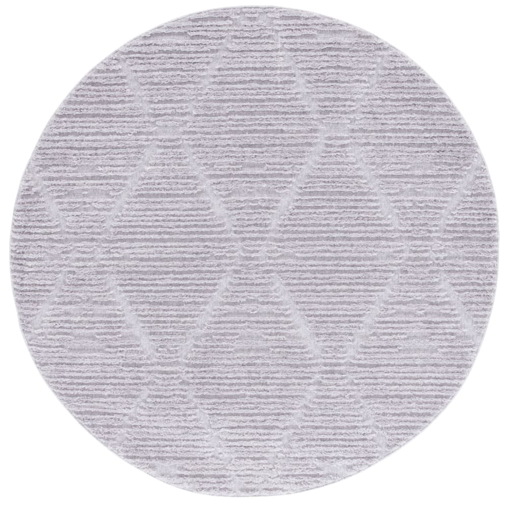 Böhmisch Polyester-Teppich in Grau, 160 x 229 cm - Maisons Du