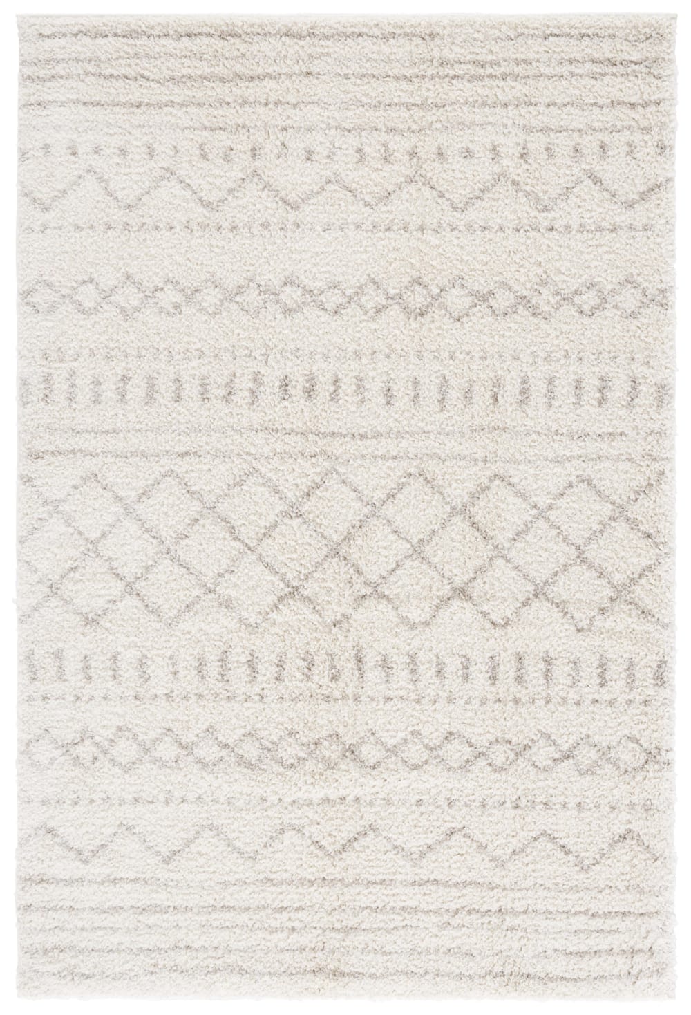 Safavieh Polypropylen-Teppich in Weiß/Beige, 155 x 229 cm style classic chic Beige Pp - Polypropylen