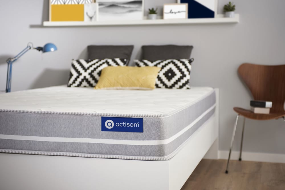 Matratze aus Memory-Schaum 70 x 220 cm, weiß, Härtegrad : Mittel