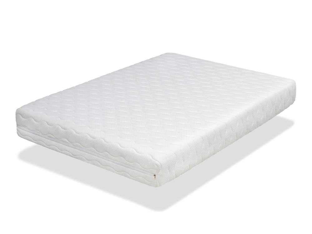 Dormissimo Matratze 140x190 SPRING SOFT - H3 - Hohe 22 cm Weiß Viskose