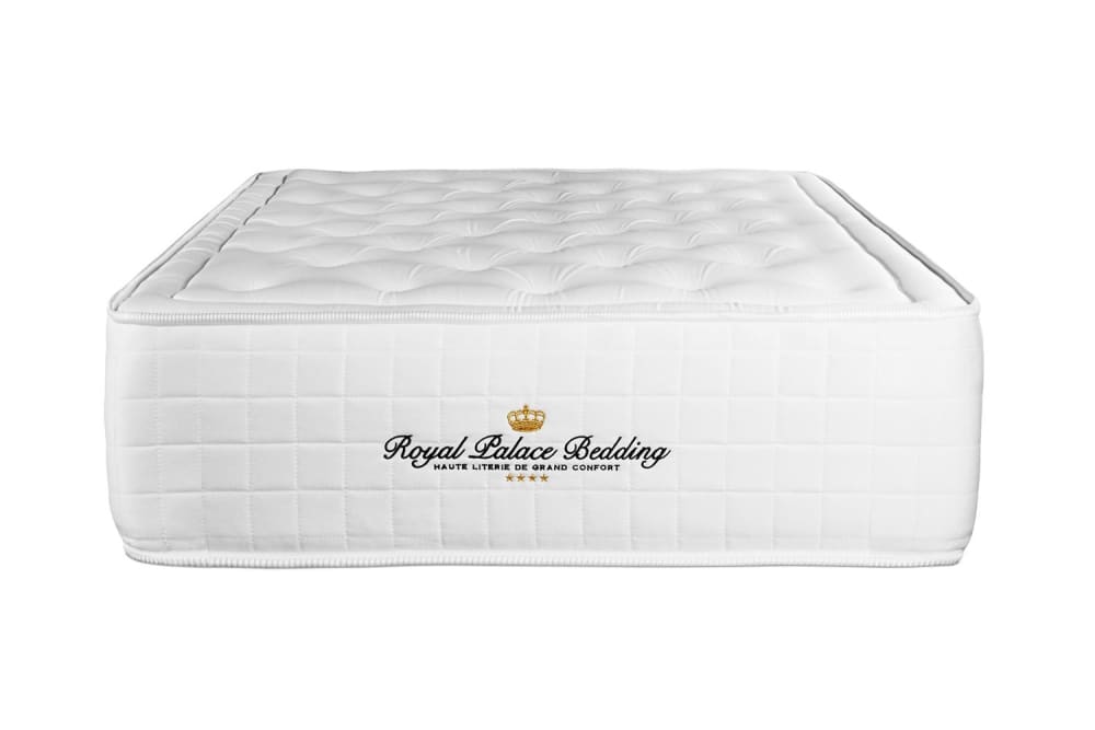 Royal palace bedding Matratze aus Memory-Schaum 80 x 220 cm, weiß, Härtegrad : Mittel style modern - Stoff