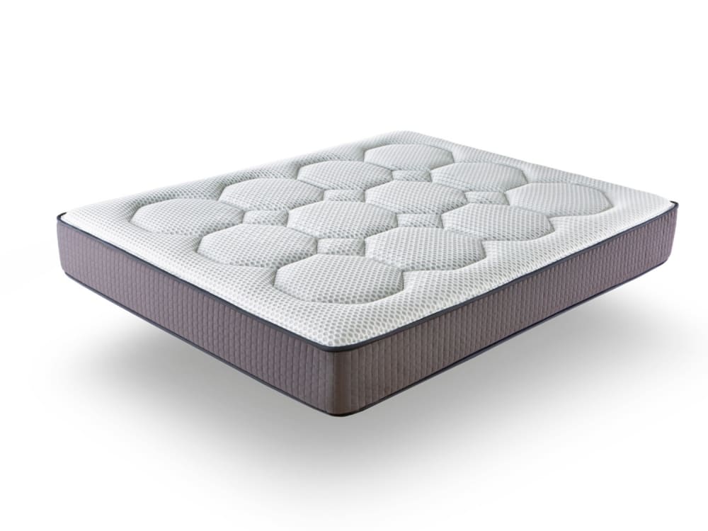 Dormissimo Matratze 200x200 HIDRA VISCO - H3 - Höhe 22 CM Weiß Viskose