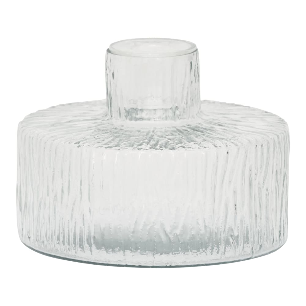 Urban Nature Culture Kerzenhalter aus Glas transparent Ø 13 * 9 cm - Glas
