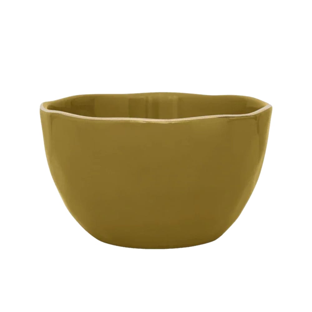 Bol en céramique verte ø14 * 8 cm Bol en céramique verte ø14 * 8 cm