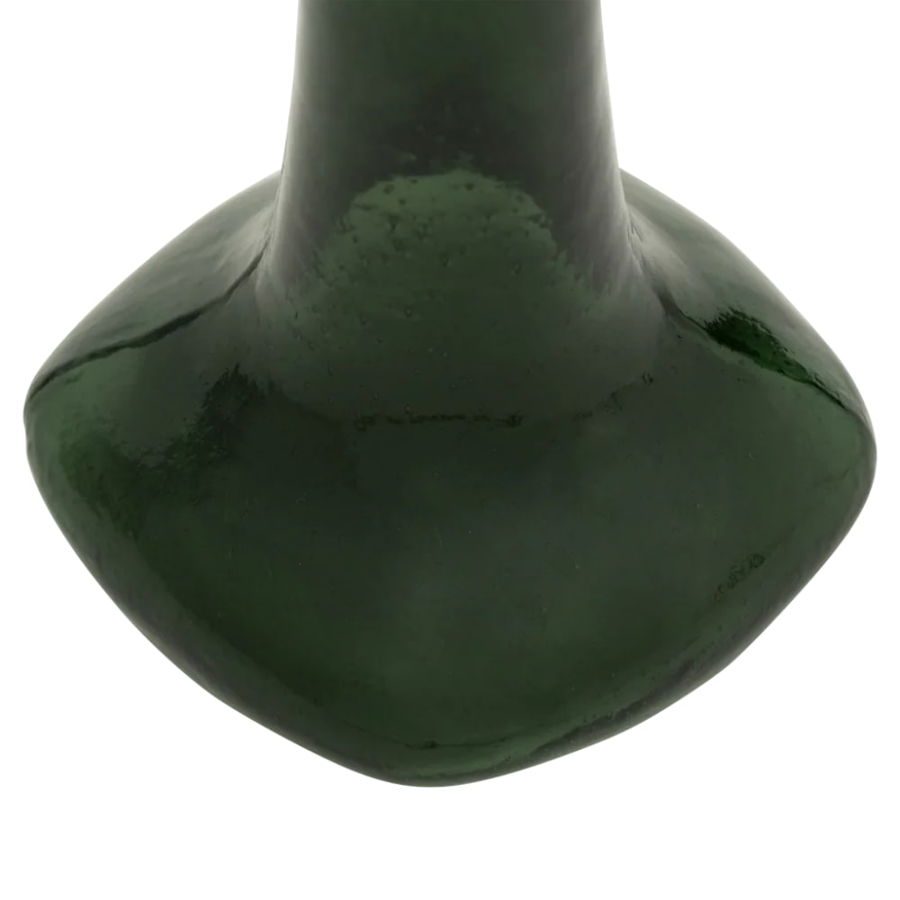 Bougeoir en verre verte 11.5 * 11.5 * 28 cm — vue 4