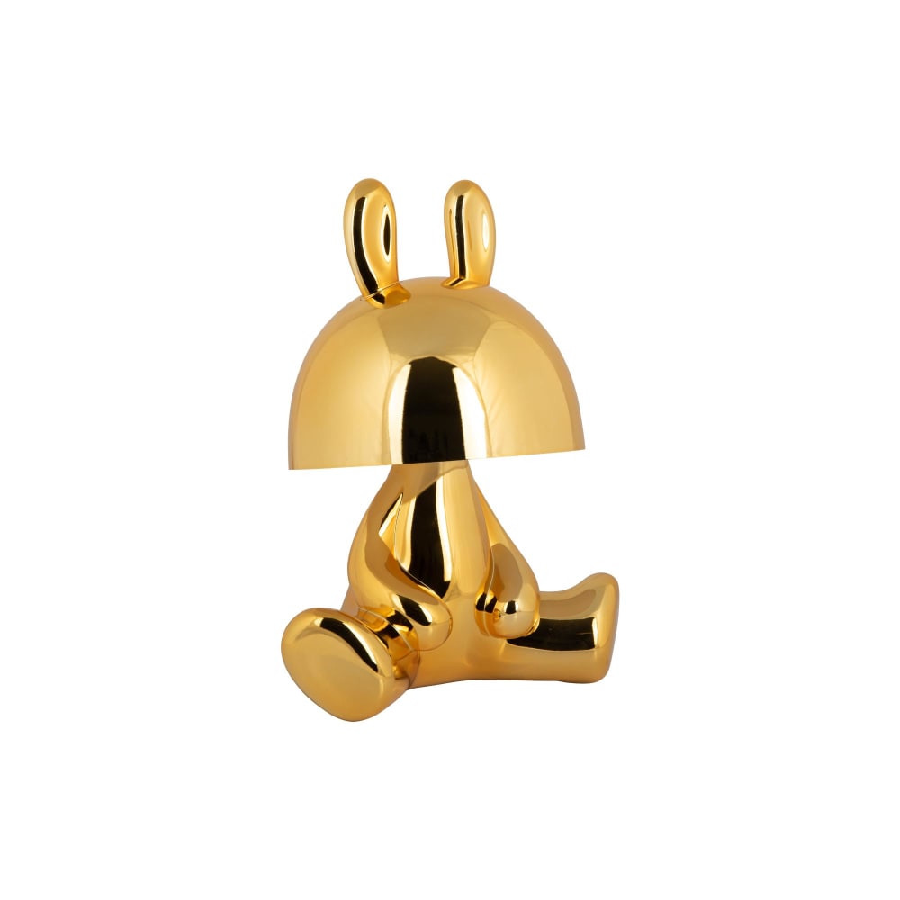 Lampe de table thermoplastique doré doré 22x17x27cm