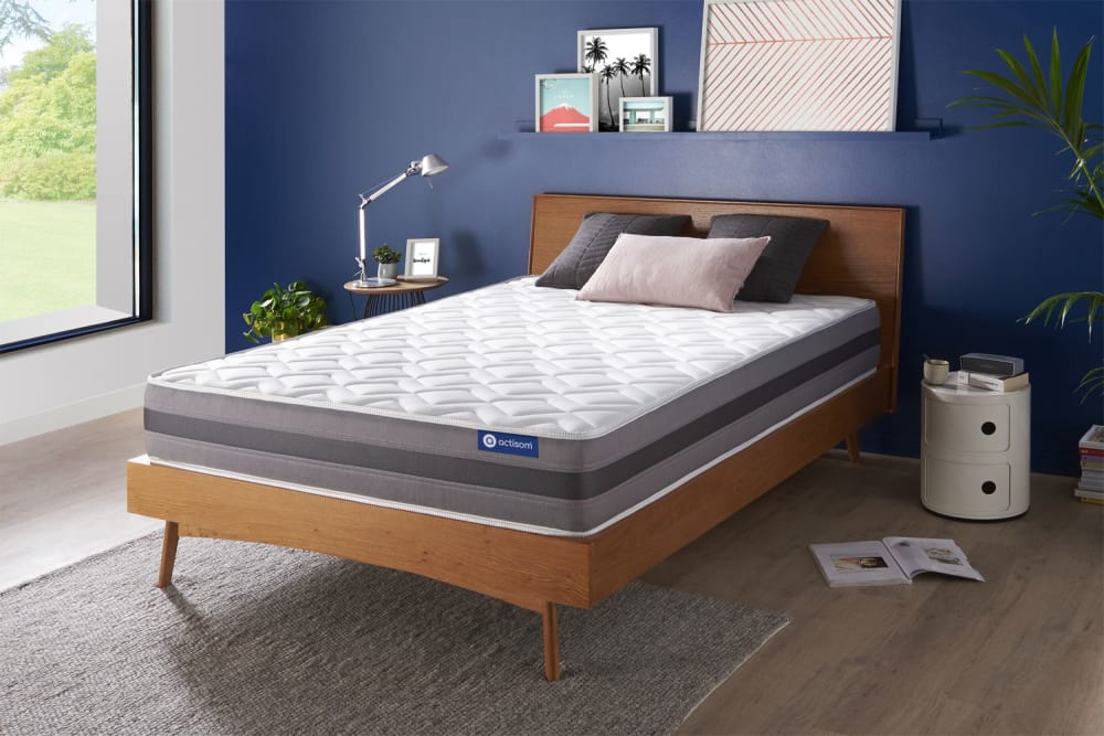 Matratze aus Taschenfederkern und Memory-Schaum 140 x 220 cm,