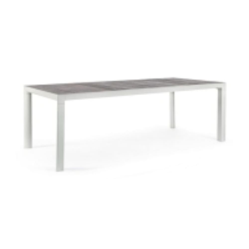 Table en aluminium et
