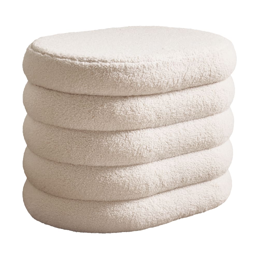 pouf de rangement en