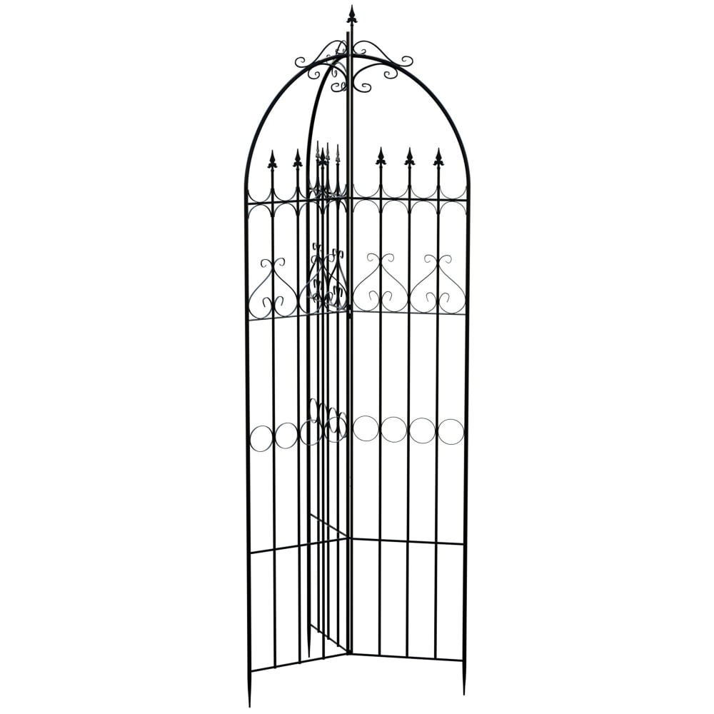 Rankgitter aus Metall schwarz - Maisons Du Monde