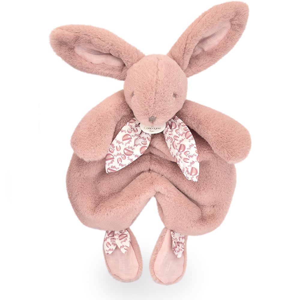 Doudou et Compagnie Kuscheltier Kaninchen rosa 29 cm - Pes - Polyester