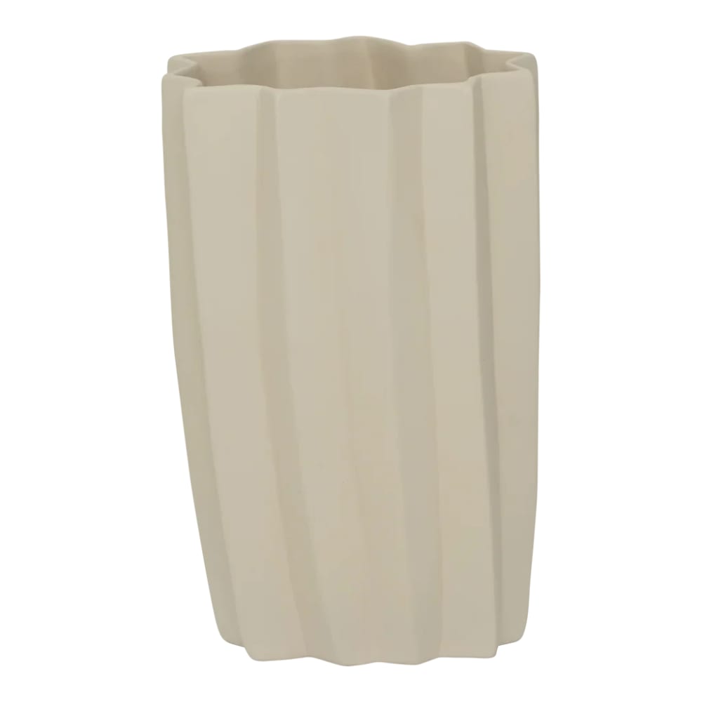 Urban Nature Culture Vase aus Keramik weiß 20 * 18.5 * 31 cm - Keramik