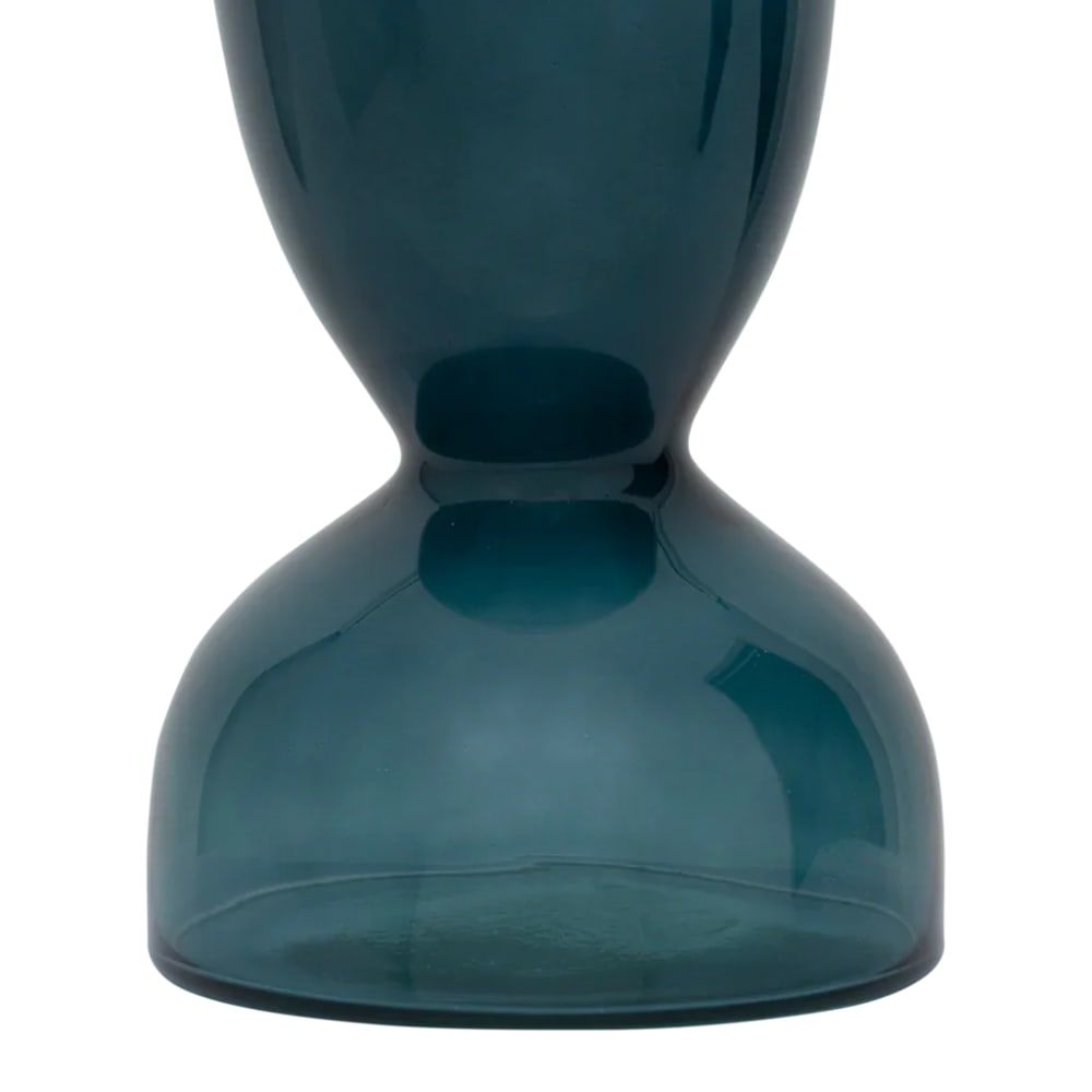 Vase en verre verte ø 16 * 27 cm — vue 4