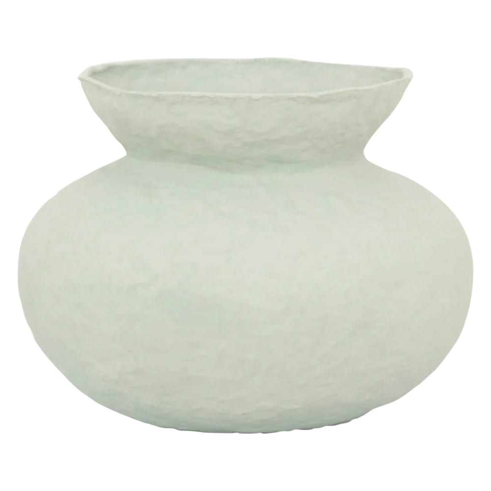 Urban Nature Culture Vase aus Baumwolle grün 22 * 26 cm - Baumwolle