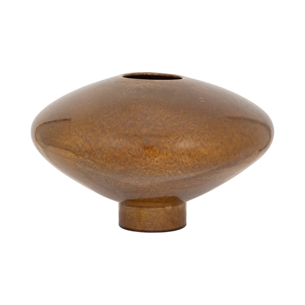 Urban Nature Culture Vase aus Keramik braun Ø 37,5 * 24.5 cm - Keramik