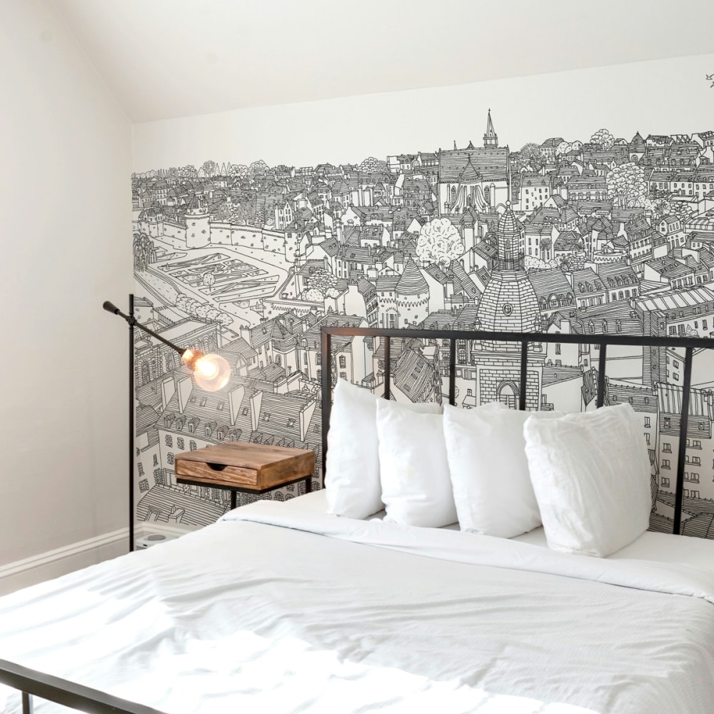 Papier peint  vannes,