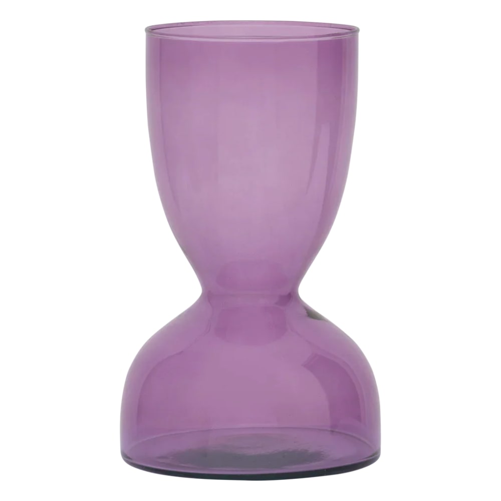 Urban Nature Culture Vase aus Glas violett Ø 16 * 27 cm - Glas