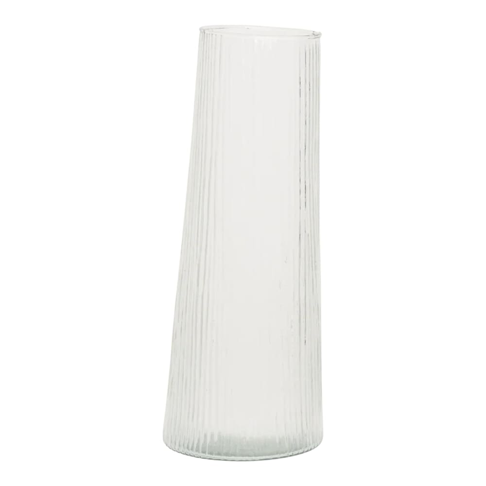 Urban Nature Culture Vase aus Glas transparent Ø 13 * 35 cm - Glas