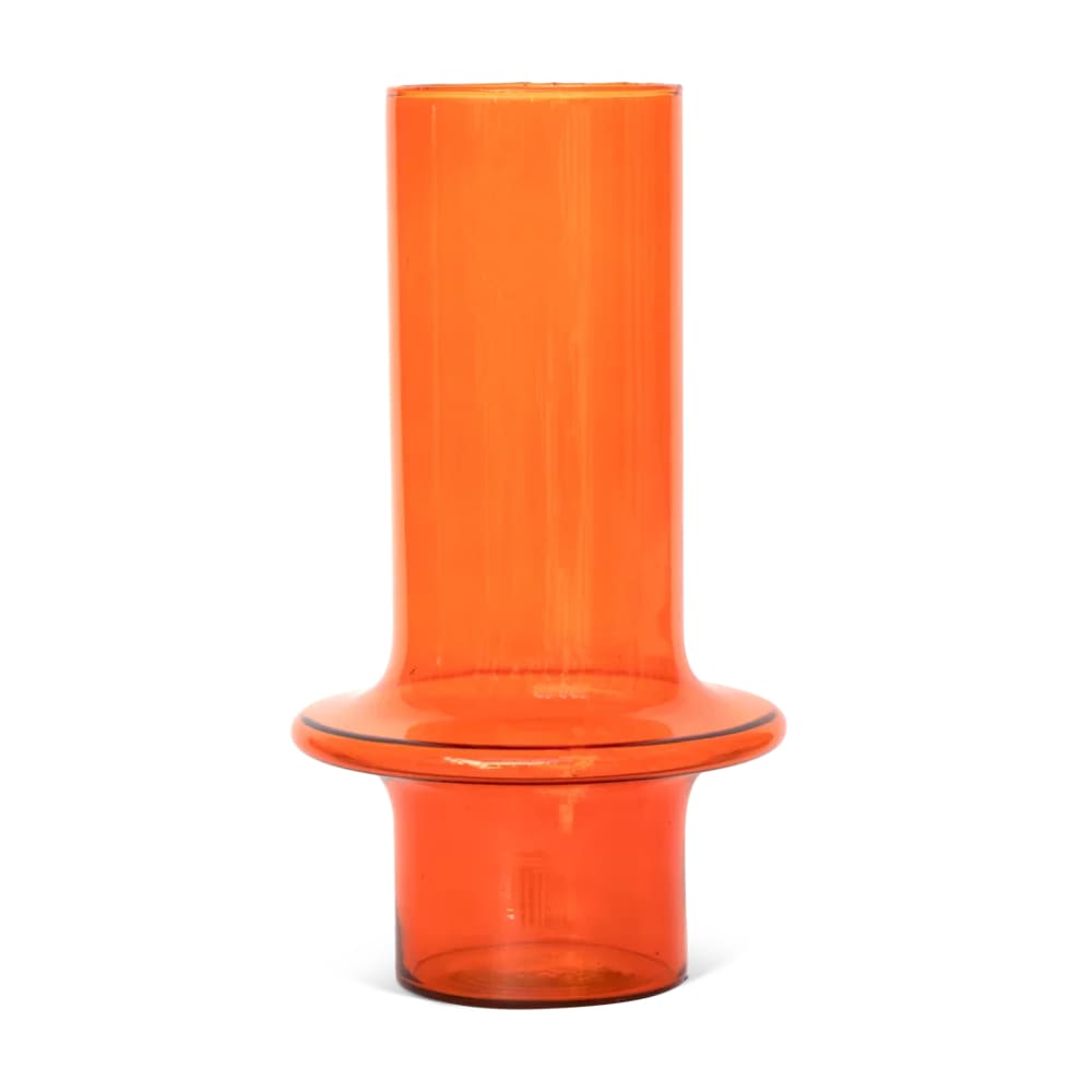 Urban Nature Culture Vase aus Glas orange Ø17 * 31 cm orange Glas