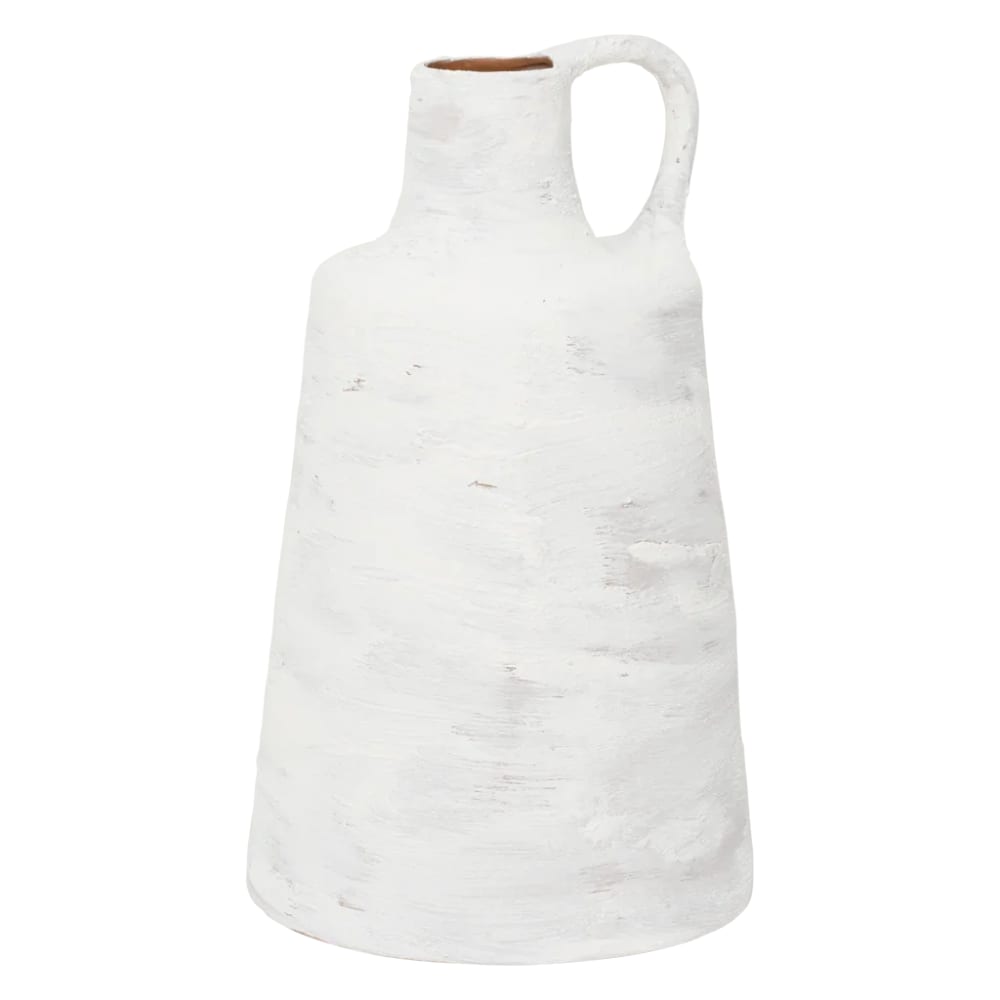 Vase en céramique blanche ø 23 * 38 cm — vue 4