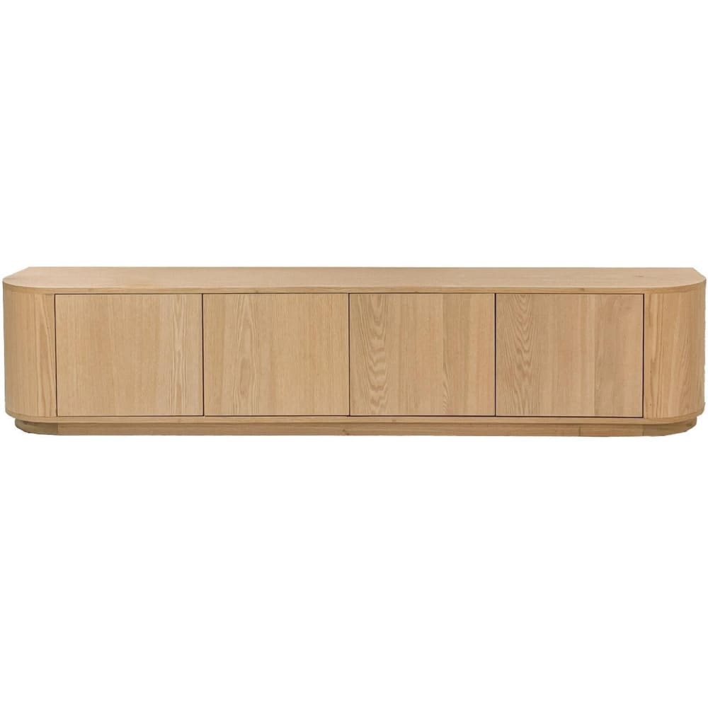 Livingfurn Sideboard Novero 220cm, Hellbraun - Holz