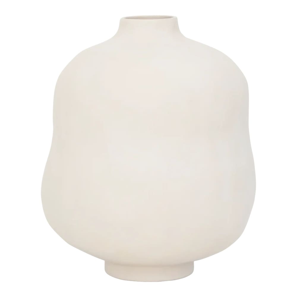 Urban Nature Culture Vase aus Keramik beige Ø 34 * 42 cm - Keramik