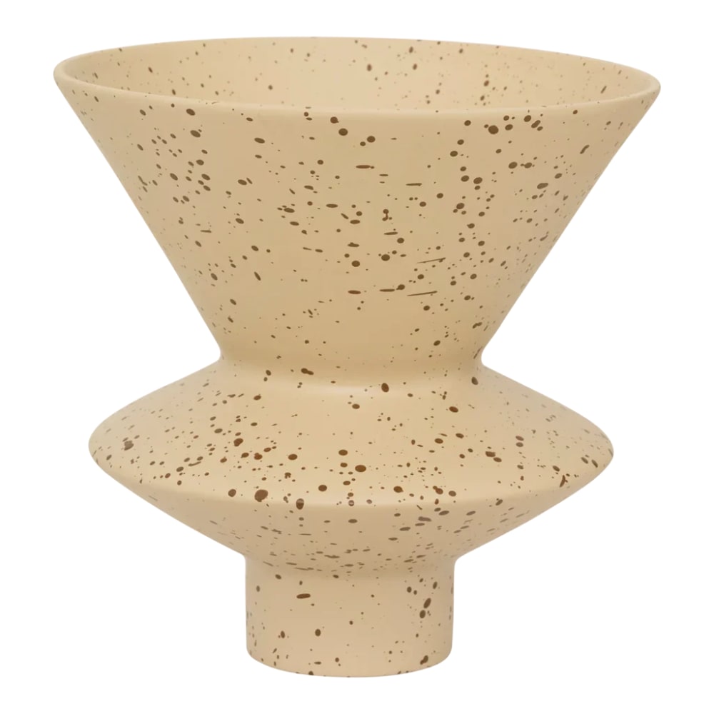 Urban Nature Culture Vase aus Keramik orange Ø 22.5 * 26 cm orange Keramik