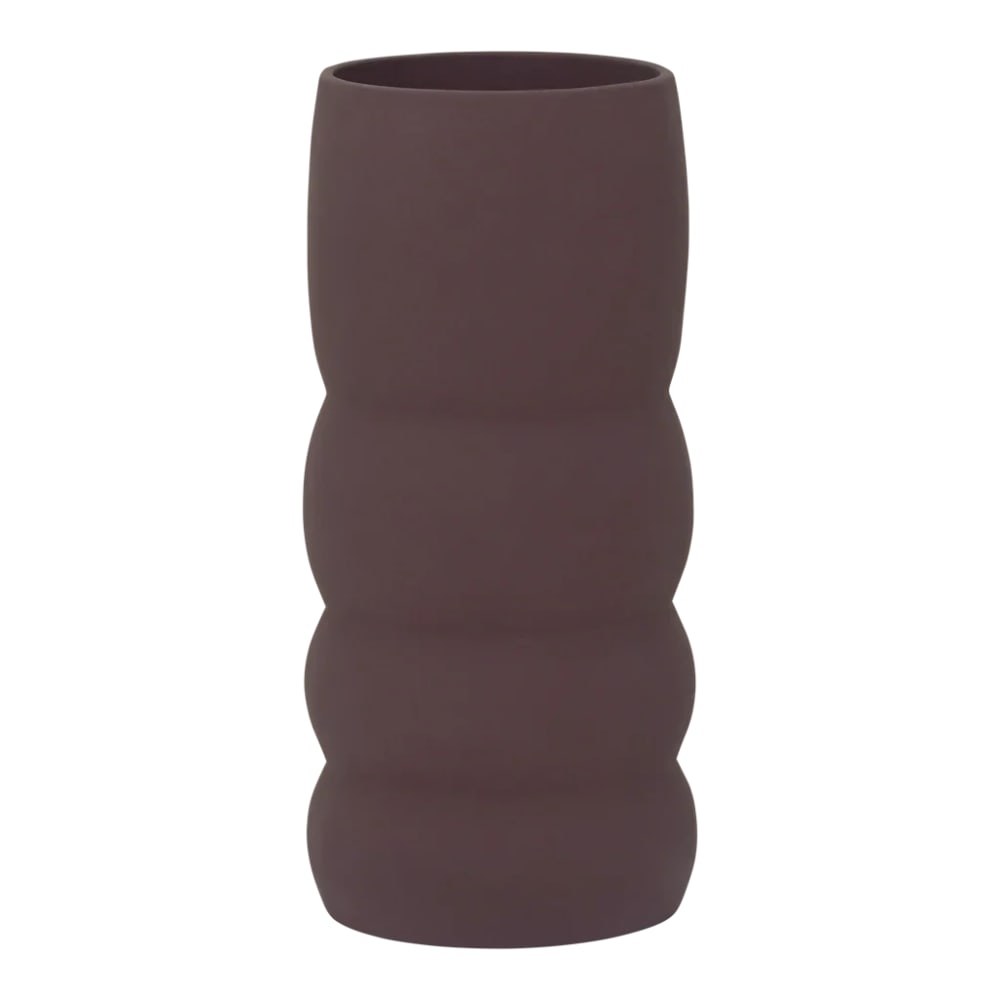 Vase en céramique marron ø 13 * 31,5 cm