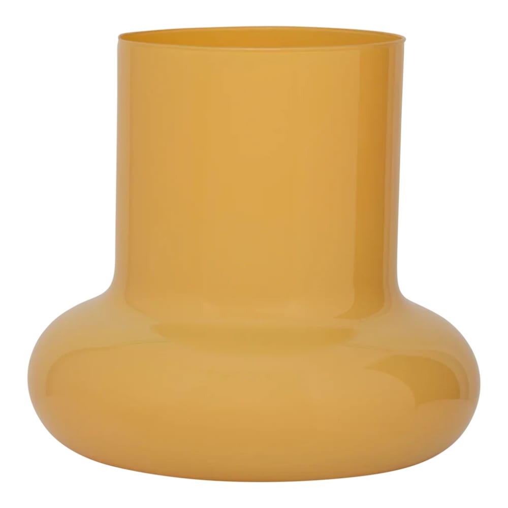 Urban Nature Culture Vase aus Glas orange Ø 27.5 * 25 cm orange Glas