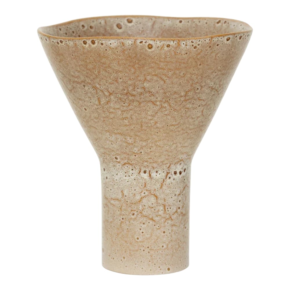 Urban Nature Culture Vase aus Keramik beige Ø 25 * 28.5 cm - Keramik