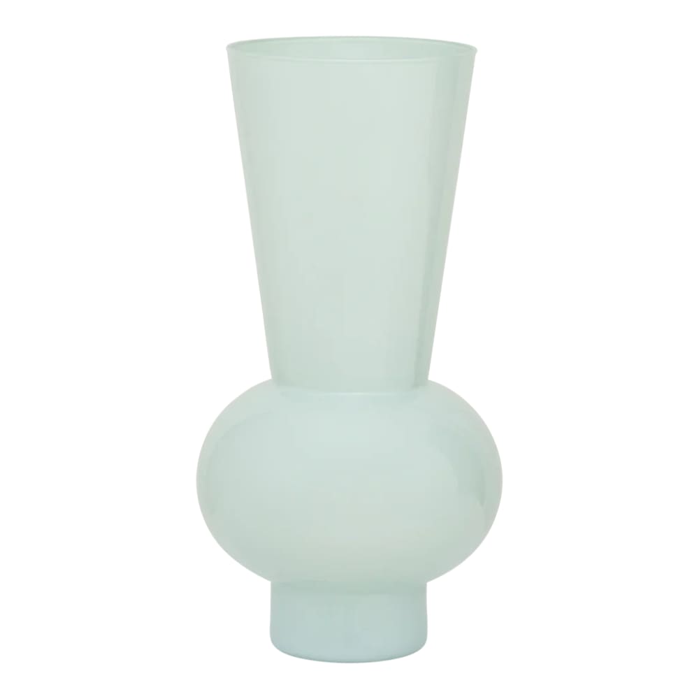 Urban Nature Culture Vase aus Glas grau Ø 19.5 * 38.5 cm - Glas
