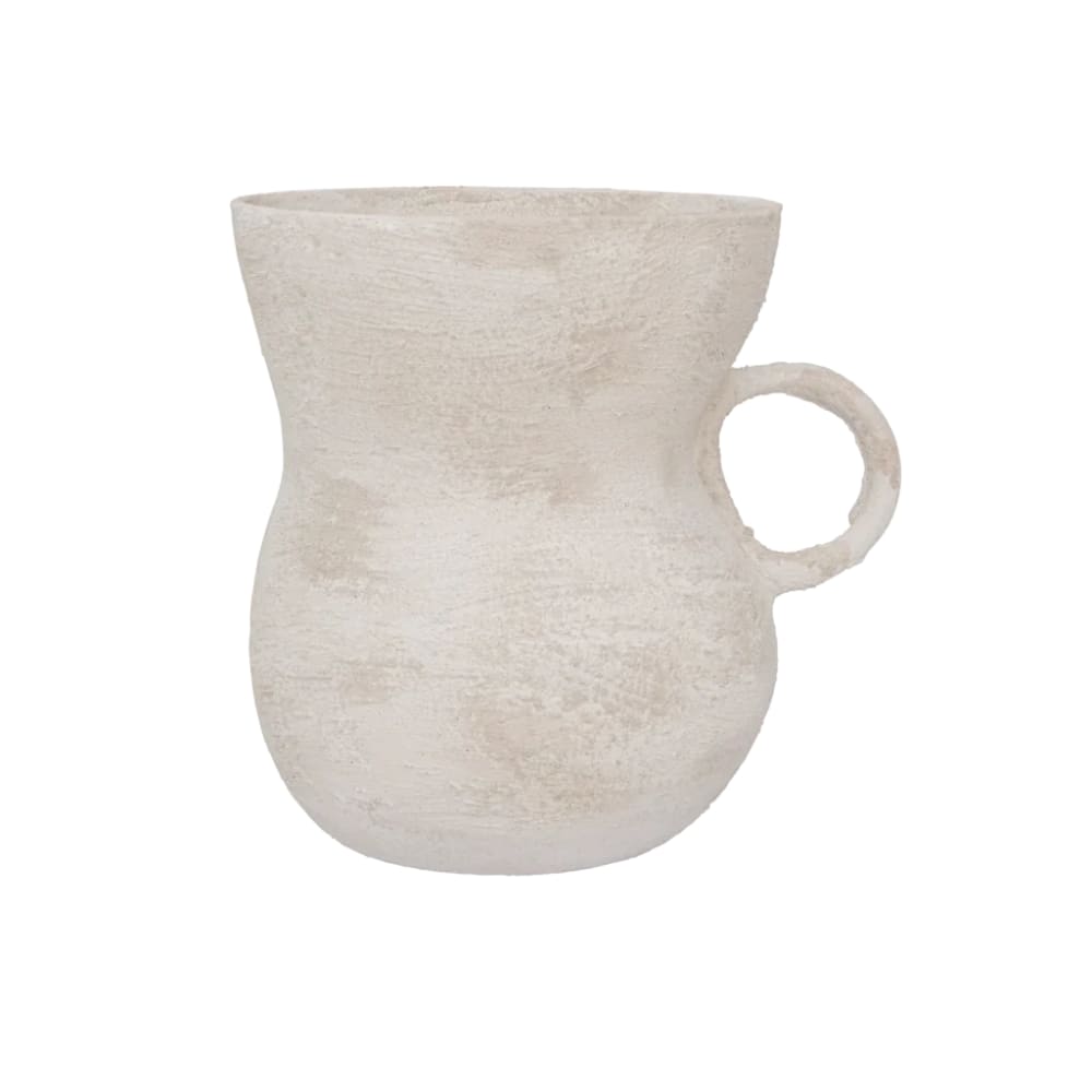 Urban Nature Culture Vase aus Keramik weiß 25 * 20.3 * 24 cm - Keramik