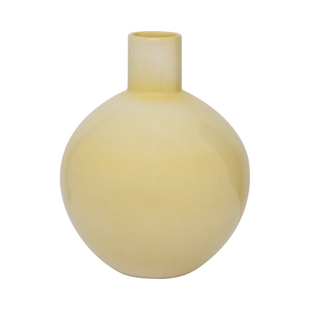 Vase en céramique beige ø 19.5 * 25 cm Vase en céramique beige ø 19.5 * 25 cm