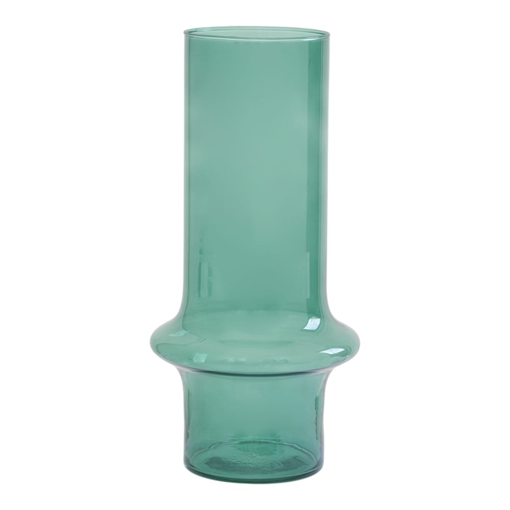 Urban Nature Culture Vase aus Glas blau Ø 17 * 31 cm - Glas