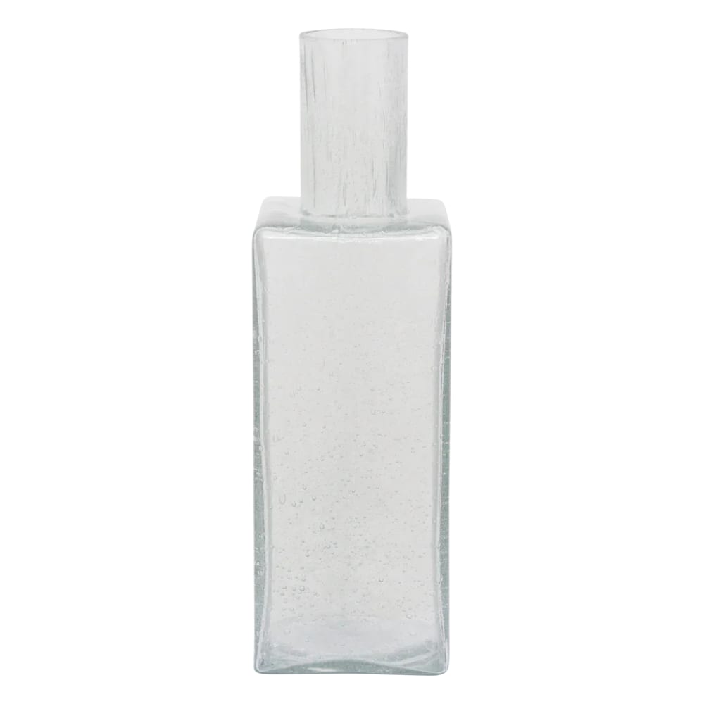 Urban Nature Culture Vase aus Glas transparent 10.3 * 10.3 * 34 cm - Glas