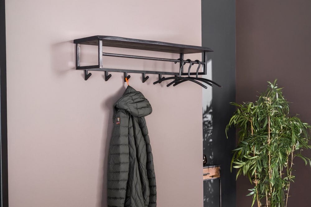 Warderobe aus Metall, schwarz - Maisons Du Monde