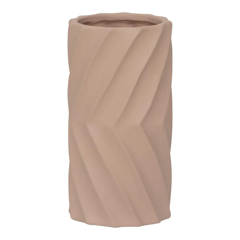 Urban Nature Culture Vase aus Keramik rosa Ø 12 * 23 cm - Keramik