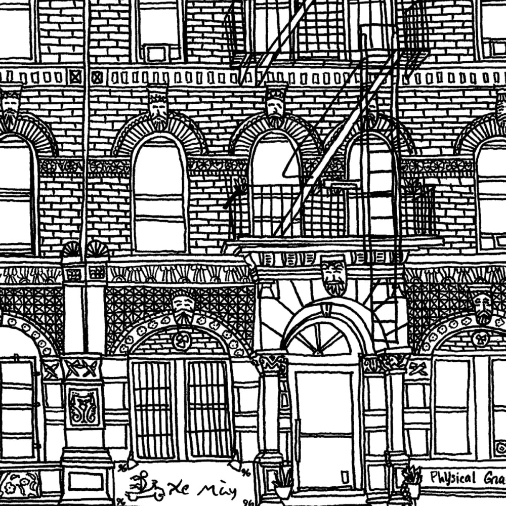 Papier peint new-york 98 st marks place, 225 x 250cm — vue 4