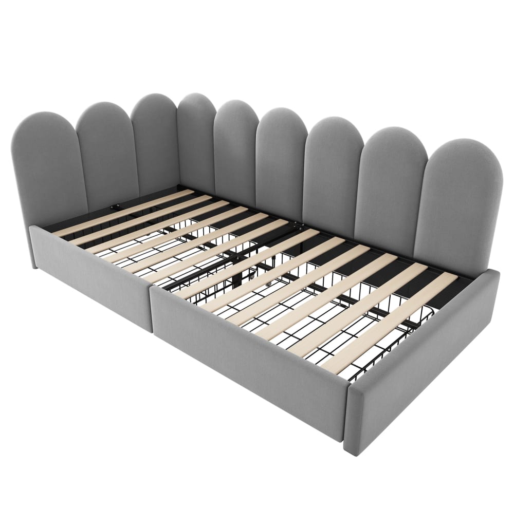 Lit banquette avec 2