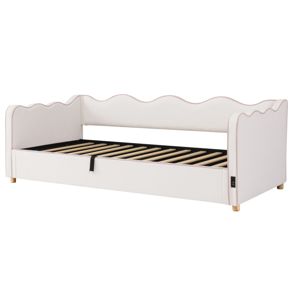 Lit coffre forme de fleur