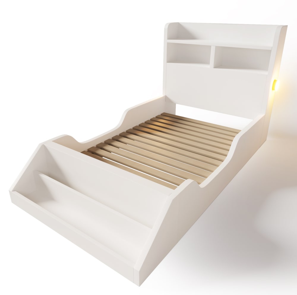 Lit enfant avec éclairage
