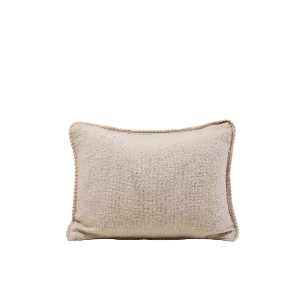 Housse de coussin en coton naturel 30x40 cm Housse de coussin en coton naturel 30x40 cm