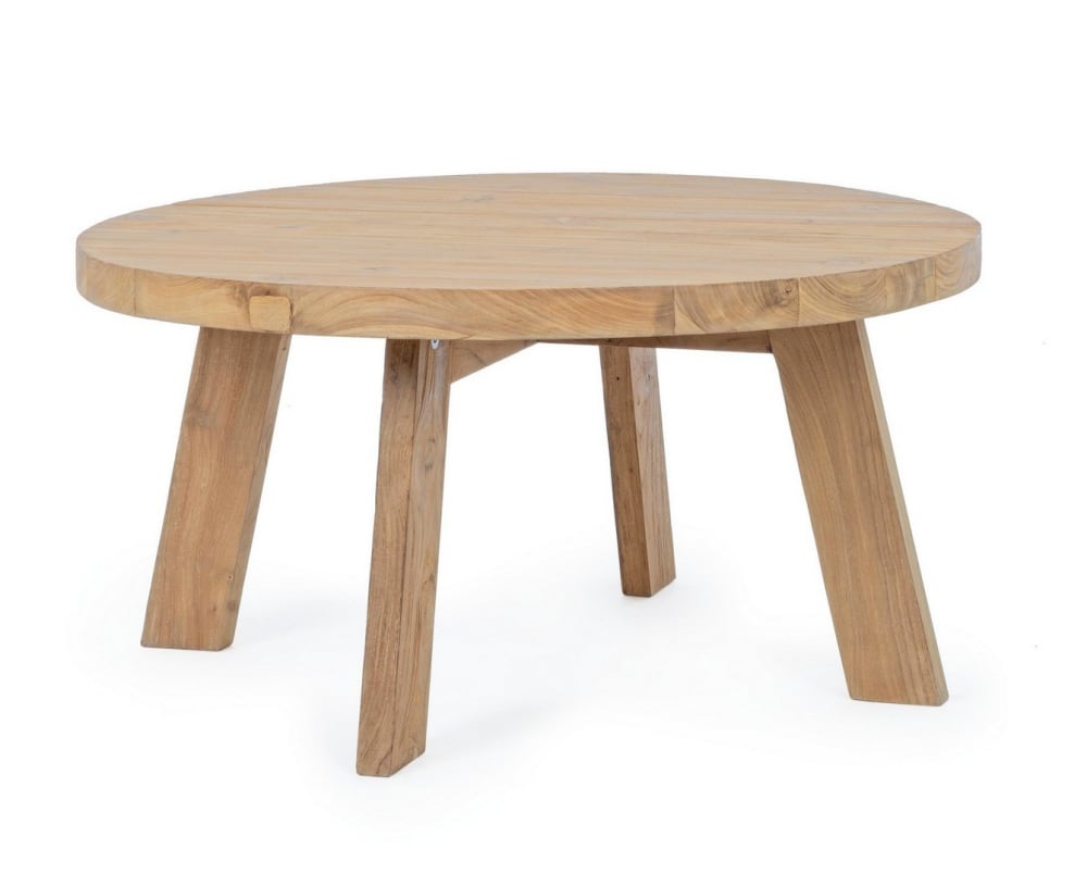 Table basse en teck recyclé