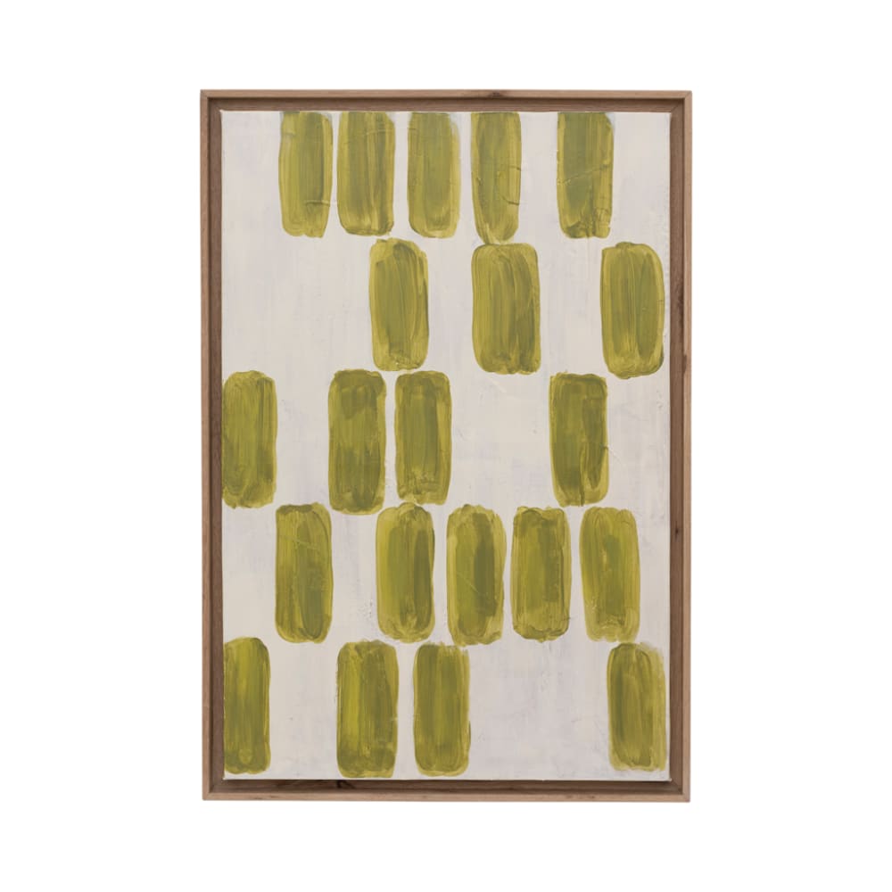 Urban Nature Culture Wanddeko aus Eichenholz grün 44 * 4 * 64 cm - -
