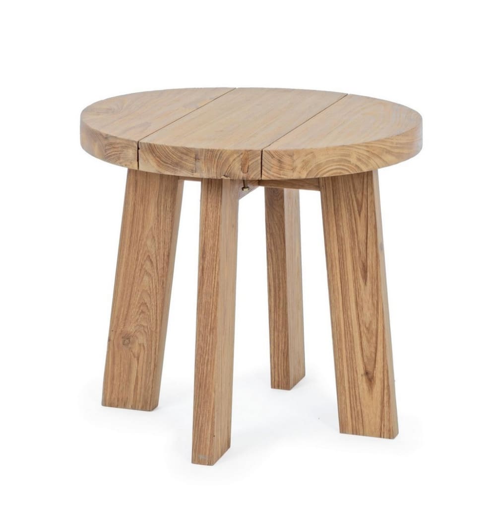 Table basse en teck recyclé
