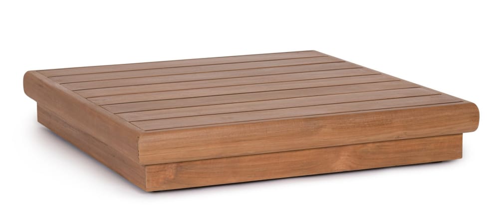 Table basse en teck 94x94x17