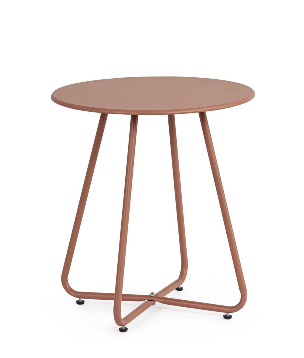 Table en acier Ø45 - 50h Corail Table en acier Ø45 - 50h Corail